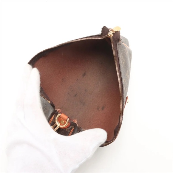 Authentic Louis Vuitton Monogram Eva Brown Canvas Shoulder Bag COA INCLUDED - Picture 8 of 12